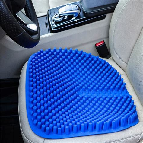 Silica Gel Car Seat Cushion Non Slip Chair Pad for Office Truck Home ...