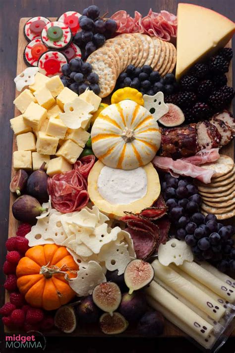 How to Make a Halloween Charcuterie Board • MidgetMomma