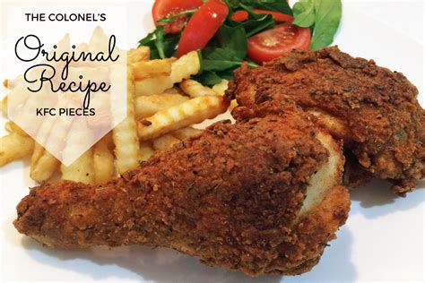 Make your own KFC with The Colonel's Original Recipe Kentucky Fried ...