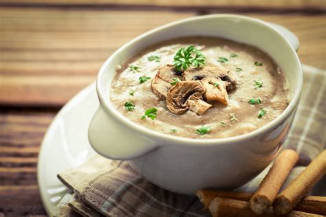 Simple Cream of Mushroom Soup Recipe