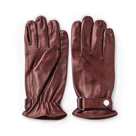 LH Leather Shooting Gloves in Tan