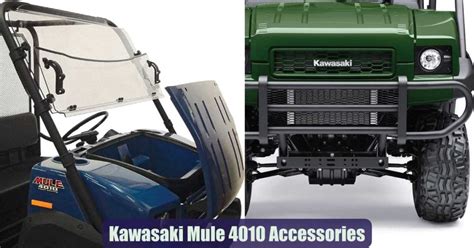 Kawasaki Mule 4010 Accessories: Upgrade Your Ride - Smart Vehicle Care