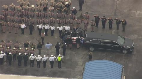 Procession honors Florida Highway Patrol Trooper Zachary Fink