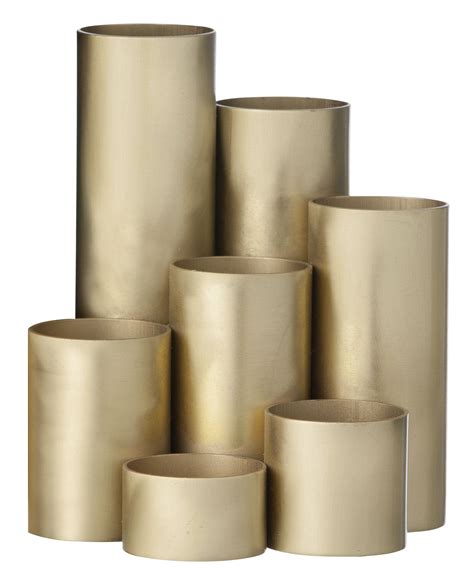 Ferm Living Brass Pencil holder - Gold/Metal | Made In Design UK