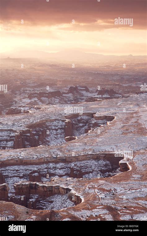 Sunrise in Canyonlands National Park, Utah Stock Photo - Alamy