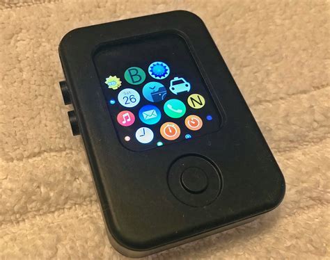 Rare Look at an Apple Watch Prototype in a Security Case Running a Pre-WatchOS 1.0 Build - TechEBlog