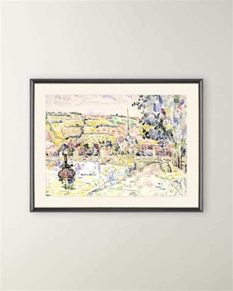 "The River Bank" Art Print | Horchow