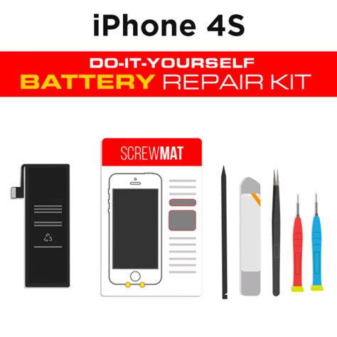 iPhone 4s Battery Replacement Kit | Replace iPhone 4S Battery