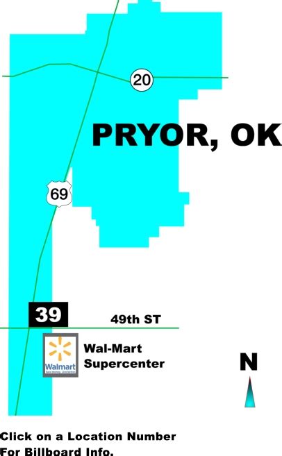 Billboard Locations in Pryor, Oklahoma – Gordon Outdoor Advertising LLC