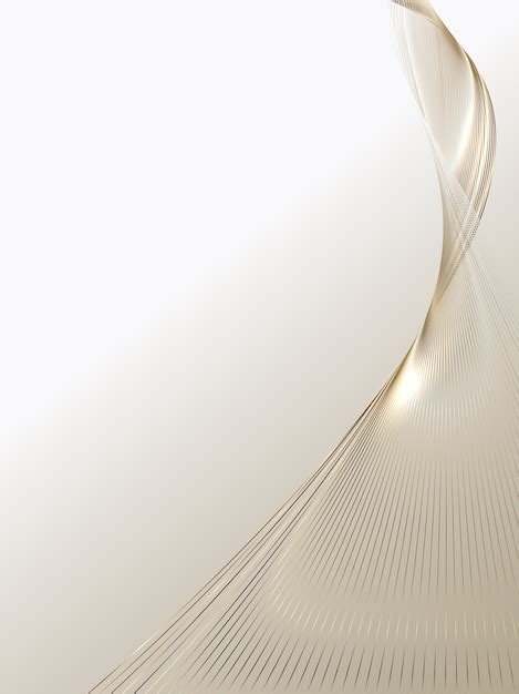 Abstract background of luxury gold lines Vector | Premium Download