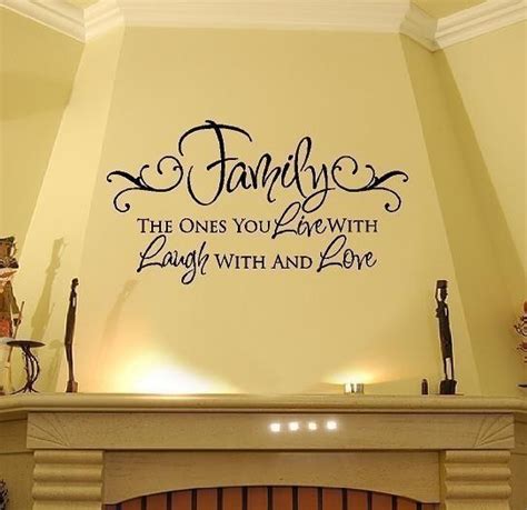 Family Quotes Wall Decals. QuotesGram