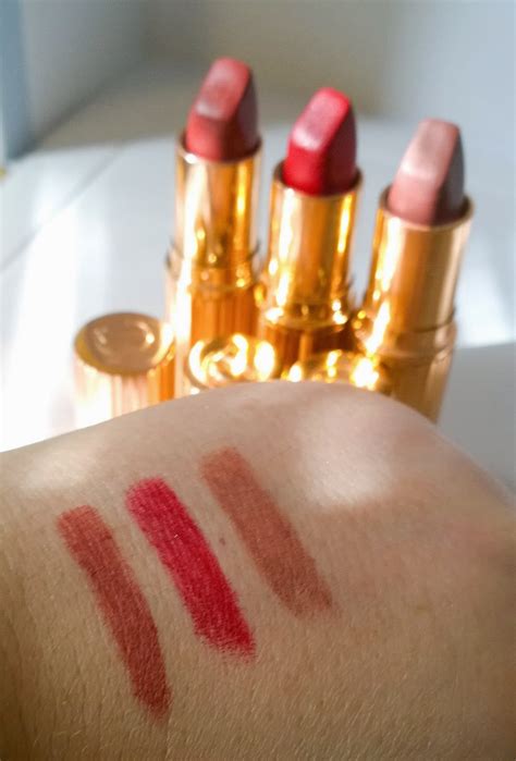 Charlotte Tilbury Matte Revolution Lipsticks - Walk of Shame, Red Carpet Red, Very Victoria ...