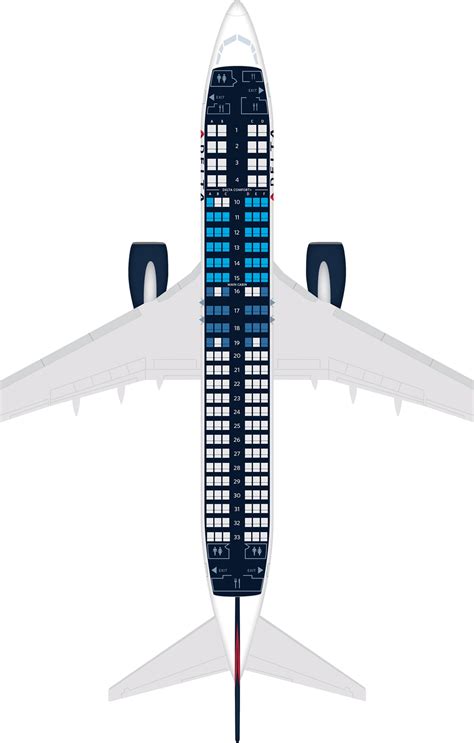 Boeing 737 800 Seat Plan