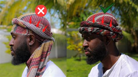 How To Tie A one sided Male Turban | Lurags - YouTube