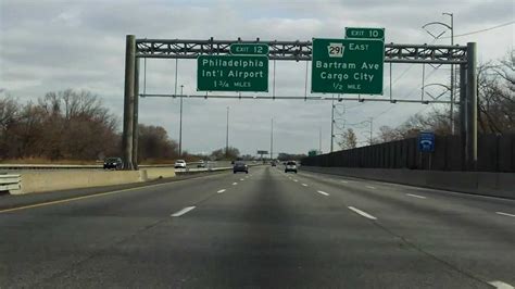 Delaware Expressway (Interstate 95 Exits 7 to 12) northbound - YouTube