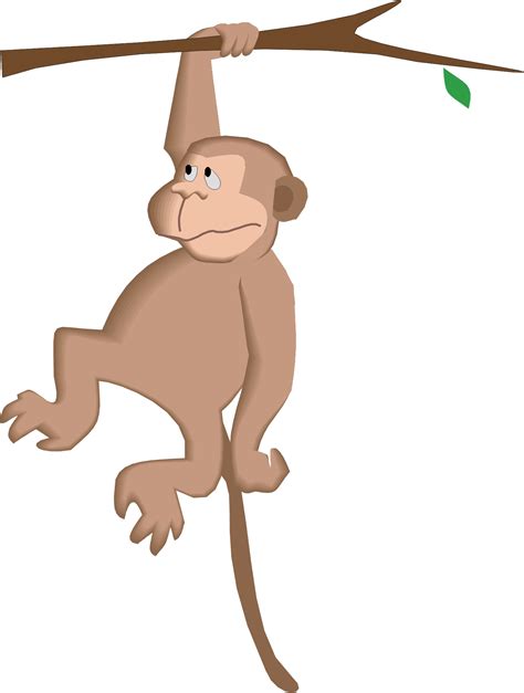 monkey hanging by tail clip art 10 free Cliparts | Download images on Clipground 2024