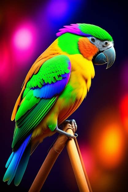 Premium AI Image | Parrot Cute Bird