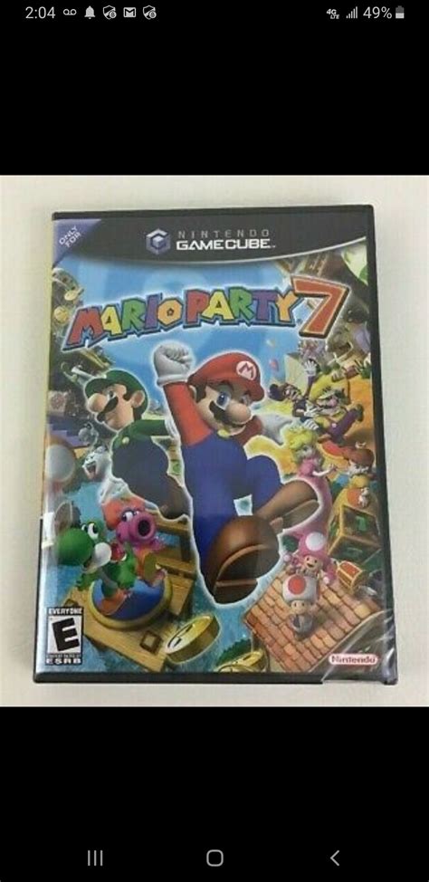 Mario party 7 gamecube new sealed