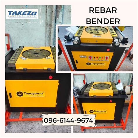 REBAR BENDER, Commercial & Industrial, Industrial Equipment on Carousell