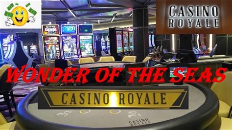 Wonder of the Seas - Casino Royale & The Golden Room - Full Tour - 3/25/2022 - YouTube