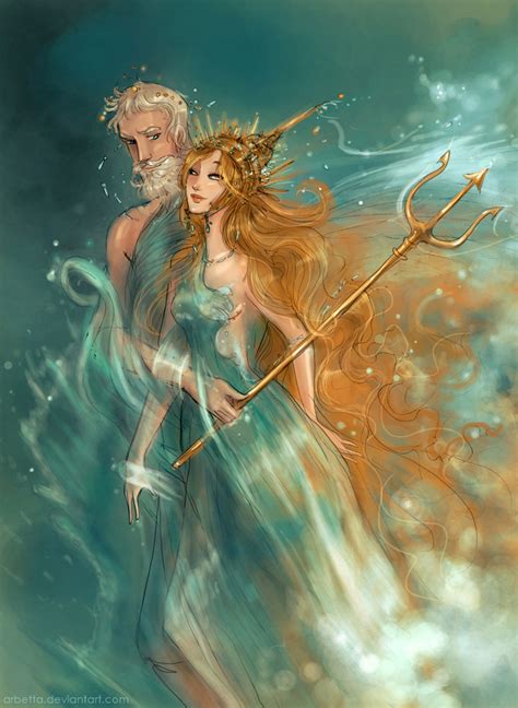 Poseidon and Amphitrite by Arbetta on DeviantArt