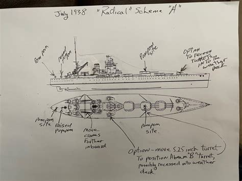 HMS Nelson: Post War Modernisation Plans | Page 2 | Secret Projects Forum