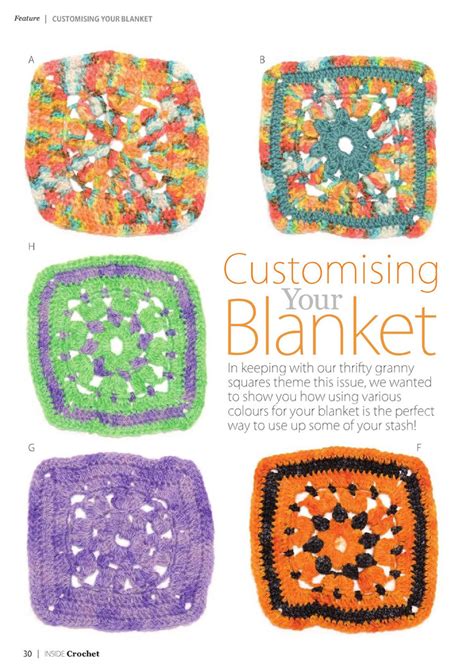 Flower square crochet blanket pattern ⋆ Crochet Kingdom