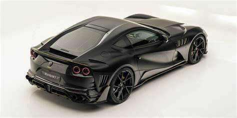 4K, Mansory, Superfast, 812, 2019, Stallone Black, Ferrari, From above ...