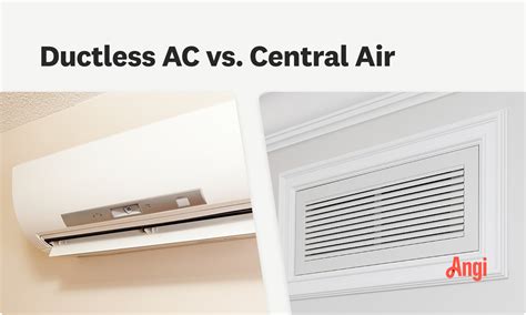 Ductless AC vs. Central Air