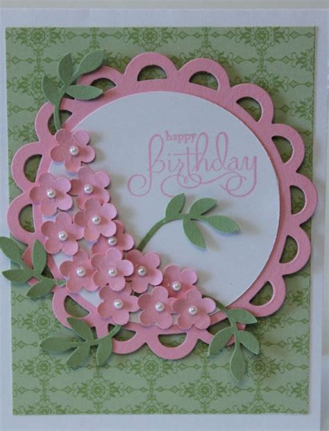 Happy Birthday Flower Bouquet Card Stampin Up Handmade