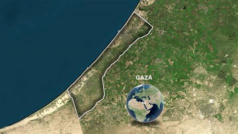 The Gaza Strip: Mapping the territory at center of Israeli war