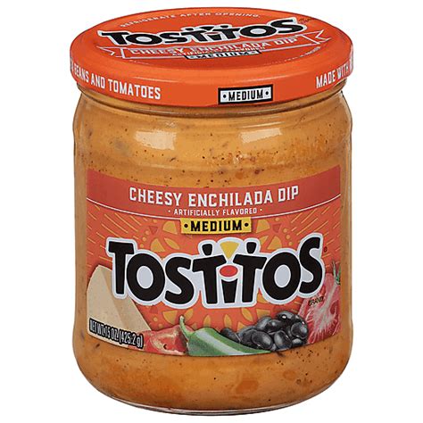 Tostitos Dip, Medium, Cheesy Enchilada 15 oz | Shop | Edwards Food Giant