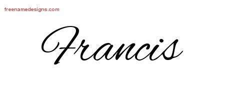 francis Archives - Free Name Designs