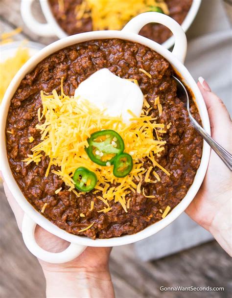 Texas Chili Recipe-Beefy, Thick, Spicy and Smokey!