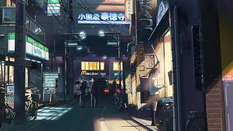 Tumblr Anime City Aesthetic, rua fofa de anime papel de parede HD | Pxfuel