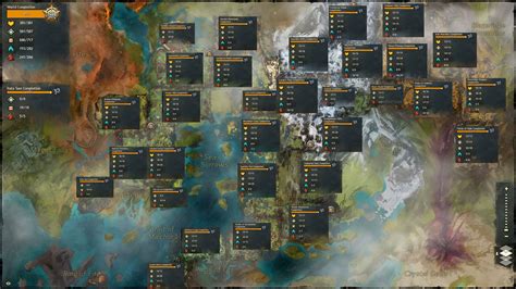 Gw2 Map Completion | World Map 07