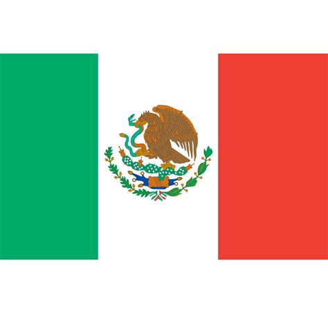 Mexican Flag Vector - ClipArt Best