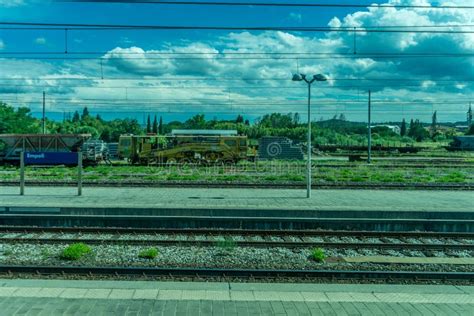 Florence, Italy - 25 June 2018: Empoli Train Station on the Outskirts ...