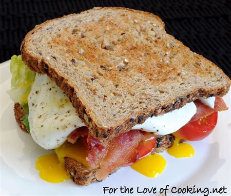 B, L, T, A, E (Bacon, Lettuce, Tomato, Avocado, and Egg Sandwich) | For the Love of Cooking