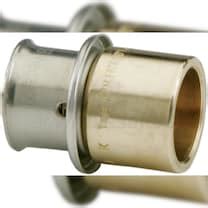 Viega 92021 - PEX Press Adapter - 1/2-Inch Press x 1/2-Inch Copper - Bronze