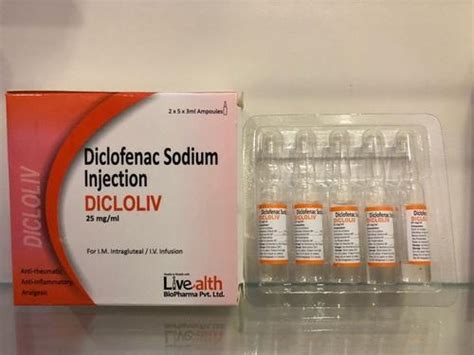 Diclofenac Injection Grade: Pharma at Best Price in Surat | Salvavidas ...