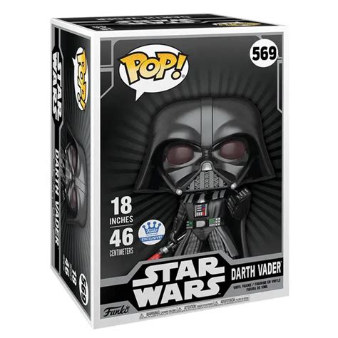 New exclusive Star Wars Funko Pop! vinyl Darth Vader (18 inch) figure ...