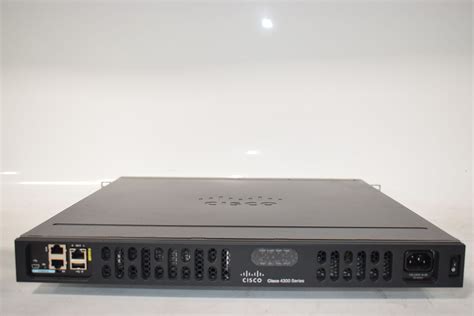 Cisco Integrated Services Router 4300 Series ISR4331/K9 v04 for Sale ...