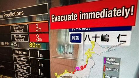 Japan Earthquake LIVE Updates: ‘Tsunamis are still being recorded ...