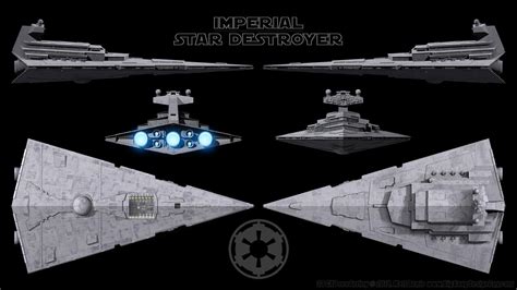 Imperial Star Destroyer - Schematics - Revised by Ravendeviant on DeviantArt | Imperial star ...