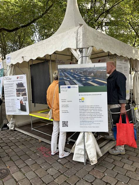 PV4ALL and SoliSolar at the citizens' festival on German Unity Day 2023 ...