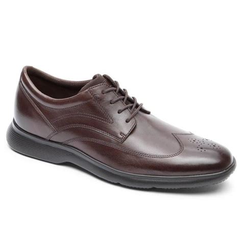 Rockport Truflex Dressport Plain Toe Dark in Brown for Men | Lyst UK