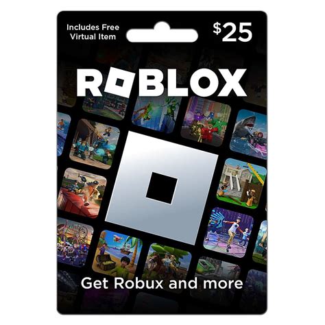 Customer Reviews: Roblox $25 Physical Gift Card [Includes Free Virtual Item] ROBLOX $25 V20 ...