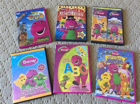 Barney And Friends Dvd Lot