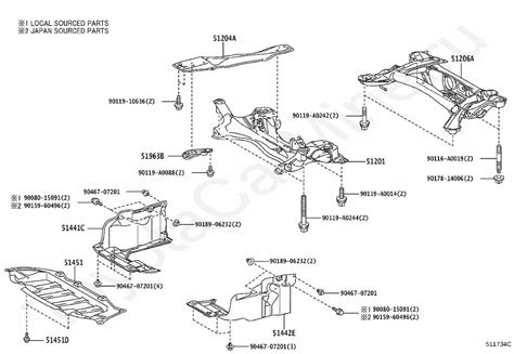 Exploring Toyota Matrix Parts with a Detailed Diagram